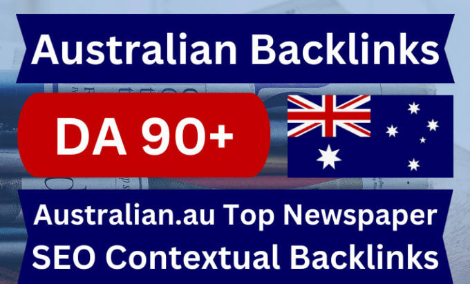 Gig Preview - Australia SEO ranking high quality australian backlinks