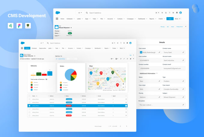 Gig Preview - Design a stunning, clean dashboard for your web application or admin panel