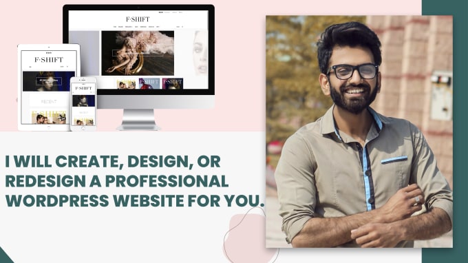 Gig Preview - Develop a stunning business wordpress website design