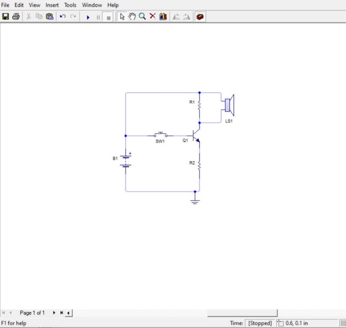 Gig Preview - Basic electronic circuit project