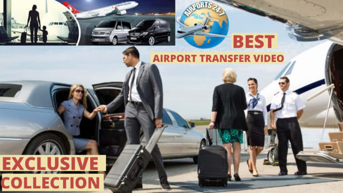 Gig Preview - Make an air port transfer service or airport shuttle service video ad