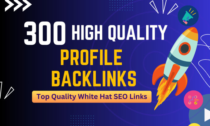 Gig Preview - Do social media profile, profiles SEO backlinks