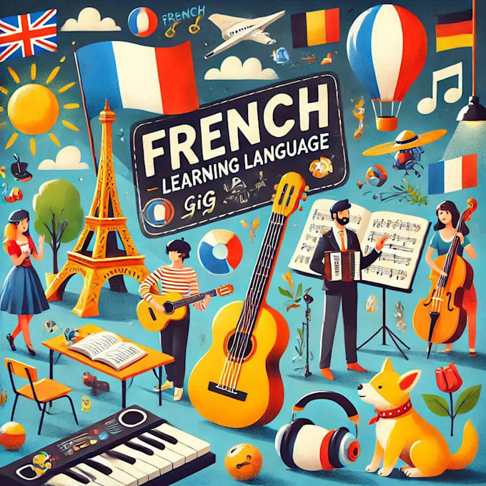 Gig Preview - Teach french for beginners