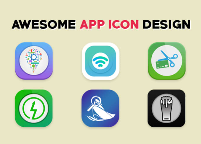 Gig Preview - Design app icon and launcher icon for mobile app