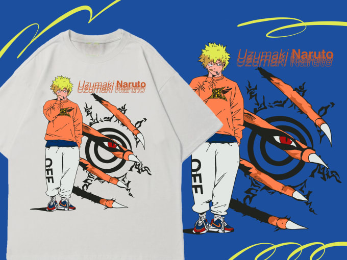 Gig Preview - Create design anime t shirt like you want