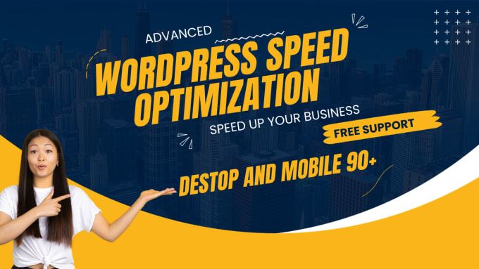 Gig Preview - Speed up wordpress website for google page speed insights