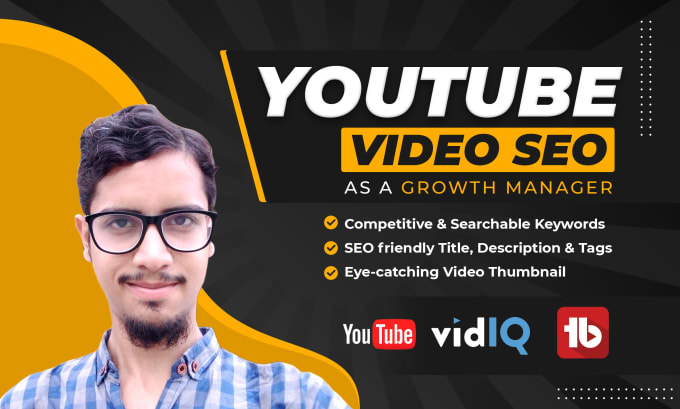 Gig Preview - Do SEO as a youtube growth manager