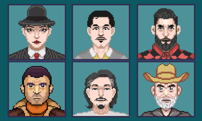 Bestseller - make unique pixel art portrait