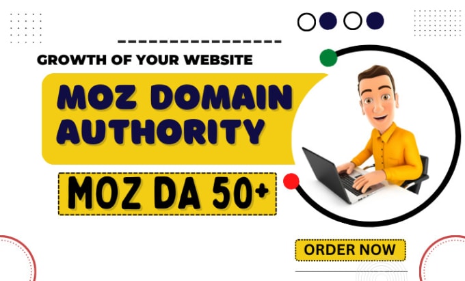 Bestseller - raise moz da 50 or increase domain authority 60 fast permanent