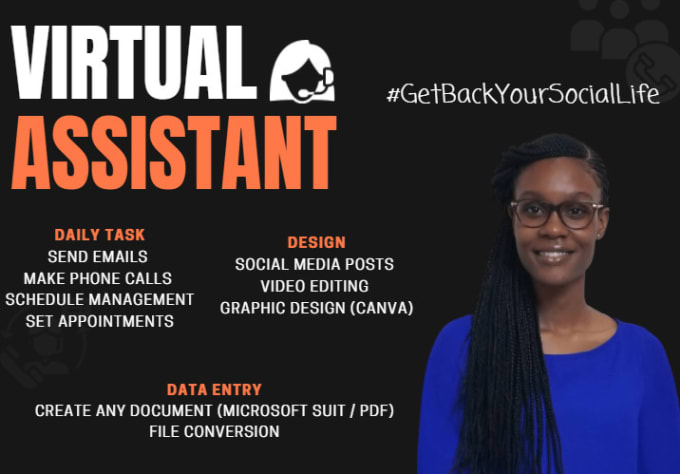 Gig Preview - Be your personal or business virtual assistant