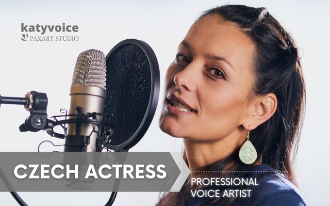 Gig Preview - Deliver a professional czech female voiceover in your style