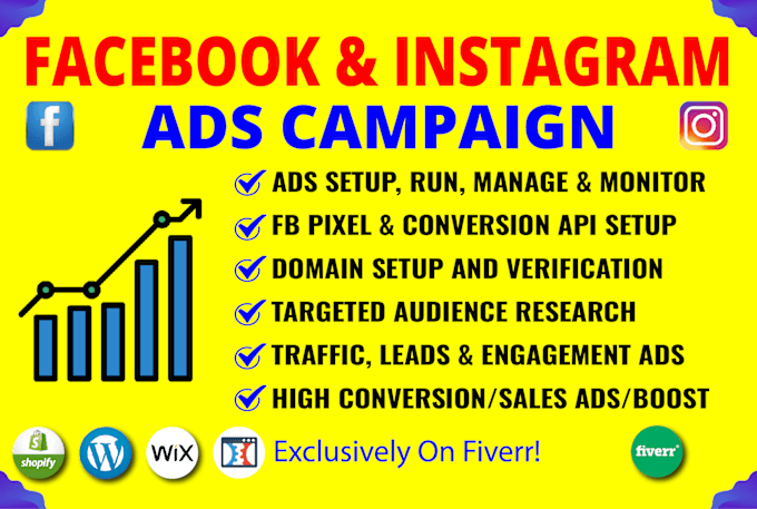 Bestseller - be facebook ads manager and run fb ads campaign, instagram ads, fb advertising