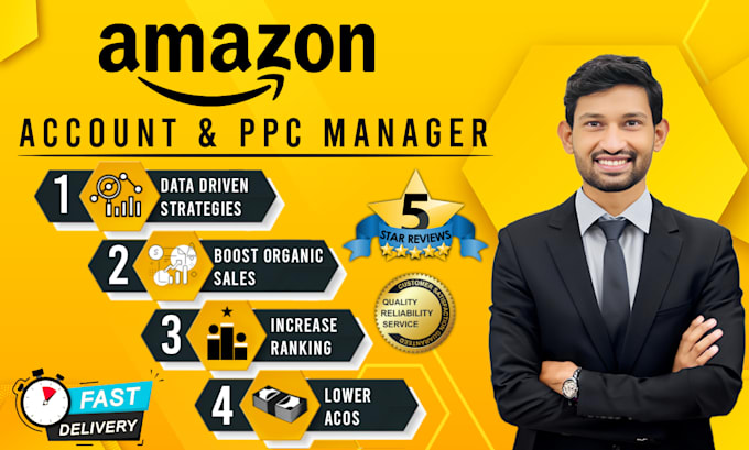 Gig Preview - Boost your amazon account, PPC campaigns, or I will be your amazon PPC manager