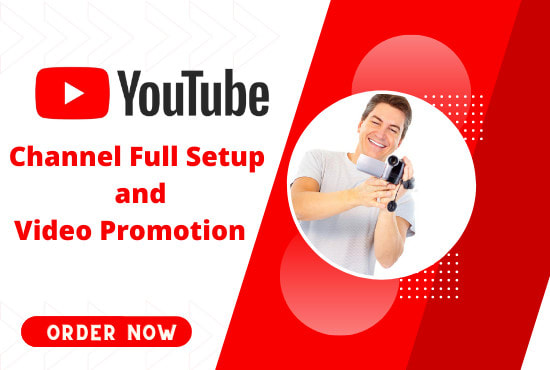 Gig Preview - Be your youtube channel setup and video SEO expert