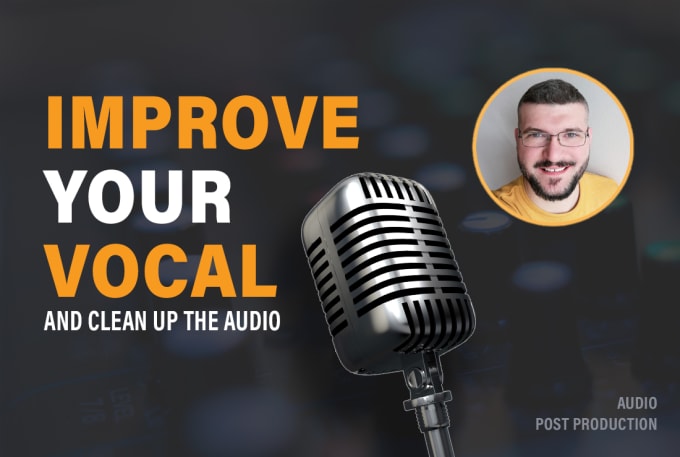 Gig Preview - Clean up and enhance your voice audio recording