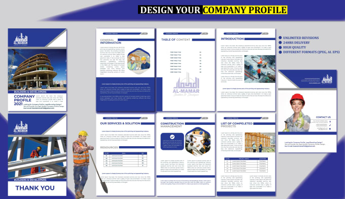 Gig Preview - Design product catalogue company profile brochure and more