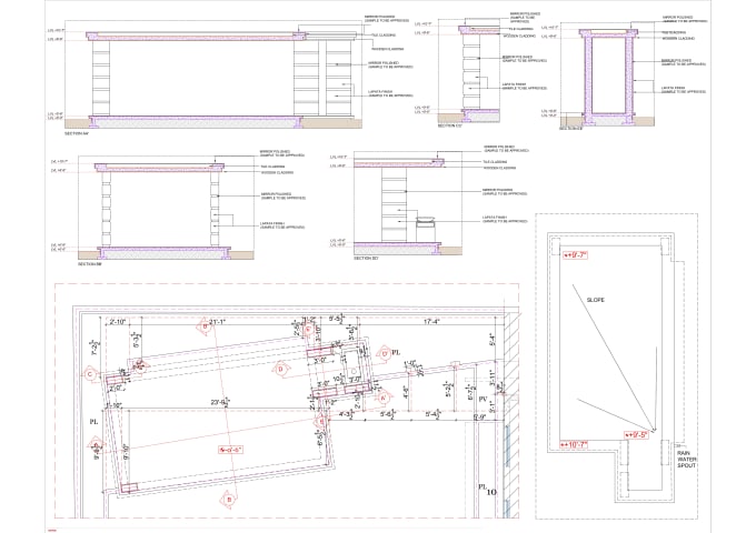 Gig Preview - Do architectural working and construction drawings of the project