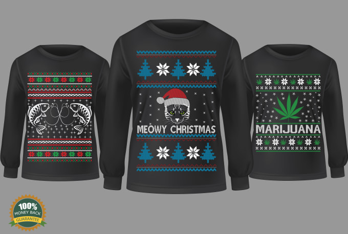 Gig Preview - Design ugly christmas sweater