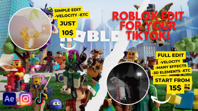 Gig Preview - Make roblox short mv edit for ur tiktok, shorts and reels