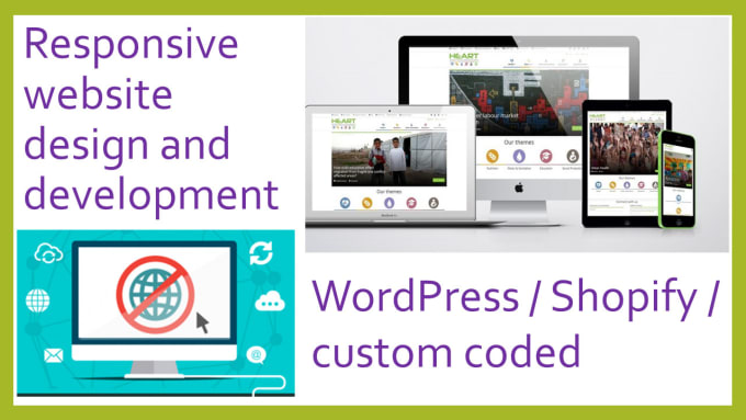 Gig Preview - Design and develop responsive wordpress websites