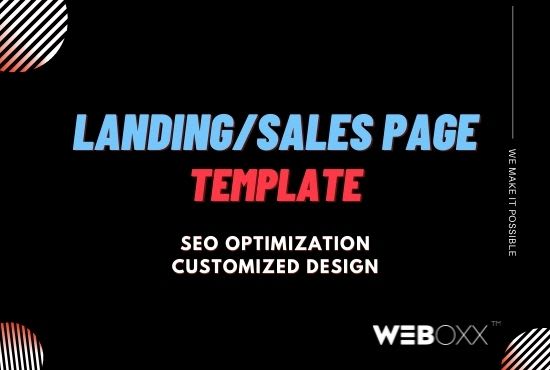 Gig Preview - Design seo optimized landing and sales page on kajabi