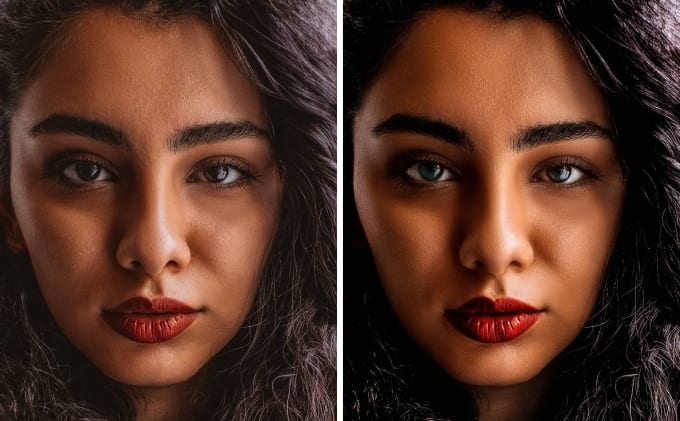 Gig Preview - Retouch headshots, portraits, skin and image editing