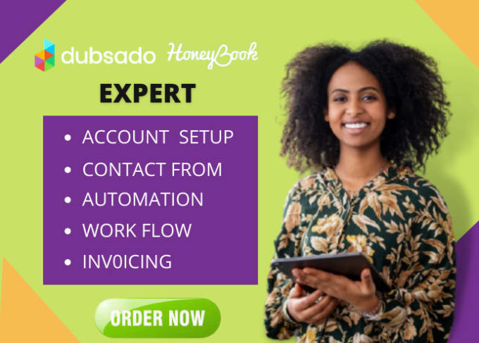 Gig Preview - Setup dubsado, honeybook, CRM account setup, automation and workflow