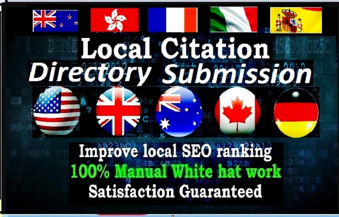 Gig Preview - Do 150 local SEO citations for USA italy ireland canada aus UK germany spain uae