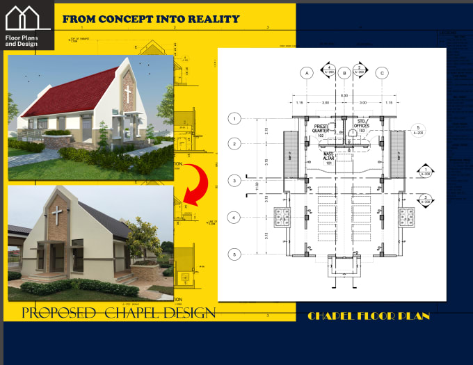 Gig Preview - Make professional 2d drawings and architectural floor plans