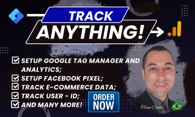 Bestseller - set up google tag manager, analytics and track any events