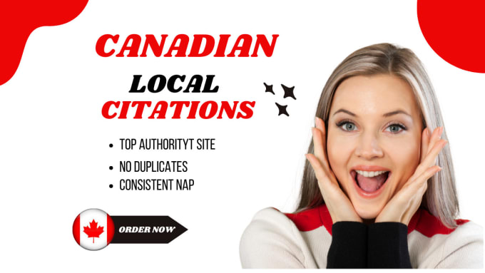 Gig Preview - Provide the best local citations for canadian local business