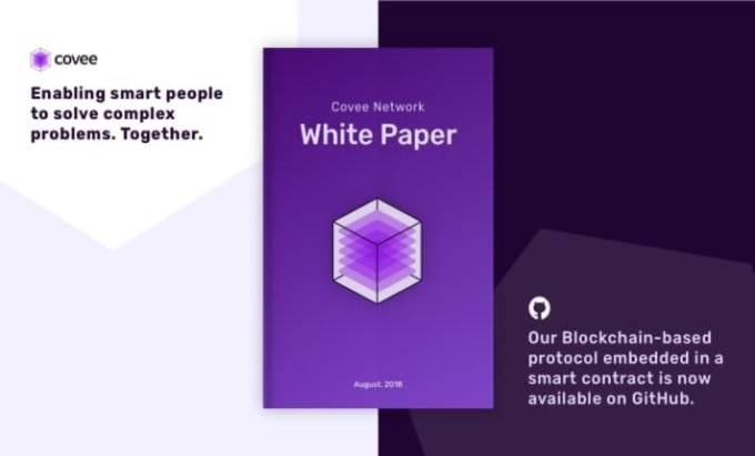 Gig Preview - Originate and design crypto white paper for cryptocurrency and blockchain