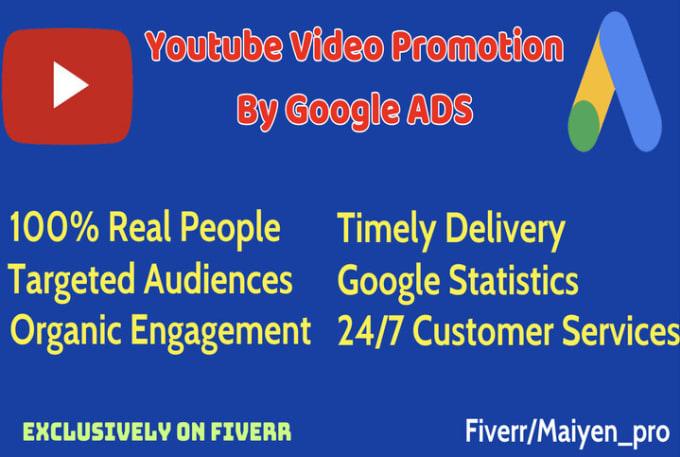 Gig Preview - Do premium youtube video promotion to gain views