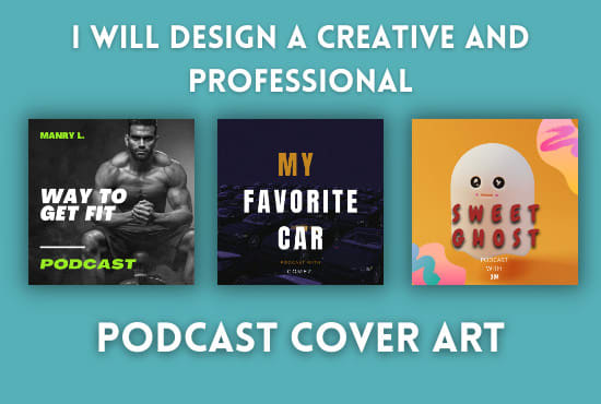 Gig Preview - Design a professional podcast cover art