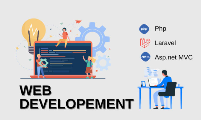 Gig Preview - Build web applications using asp dot net or PHP laravel yii2