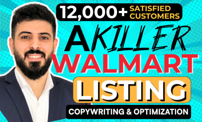 Gig Preview - Write a killer walmart listing, product description optimization