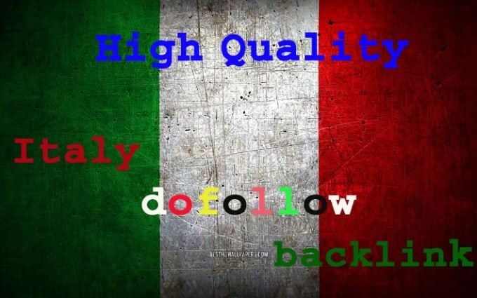 Gig Preview - Do 20 high da dofollow italian backlinks with hot italy links