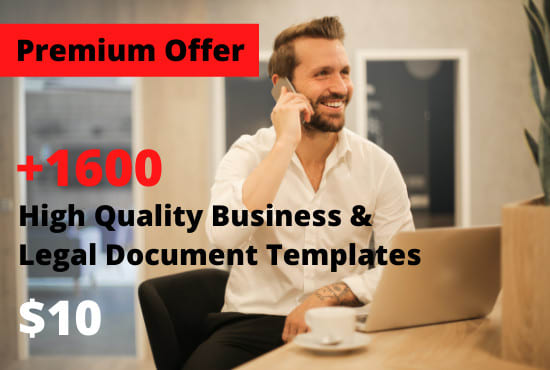 Gig Preview - Give more than 1600 business, financial documents