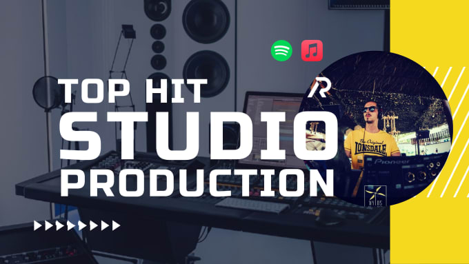 Gig Preview - Studio produce your next top hit, unlimited