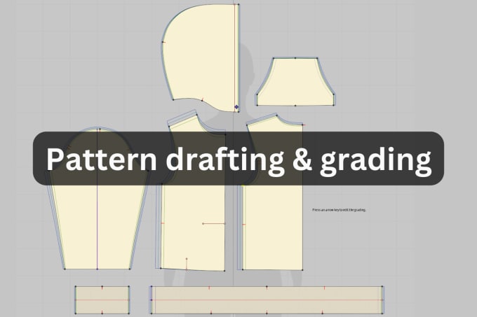 Gig Preview - Draft and grade PDF sewing pattern