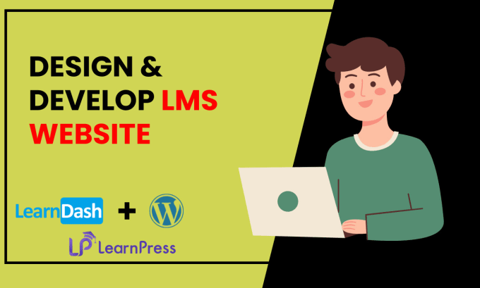 Gig Preview - Develop lms wordpress website and learndash lms or learnpress lms