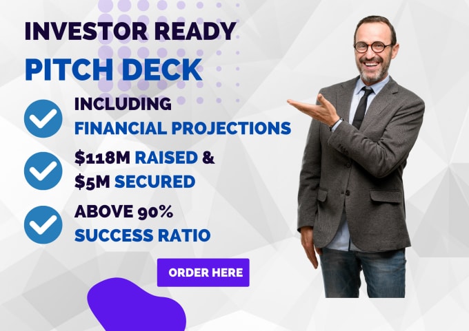 Gig Preview - Do investor ready pitch deck or professional presentation