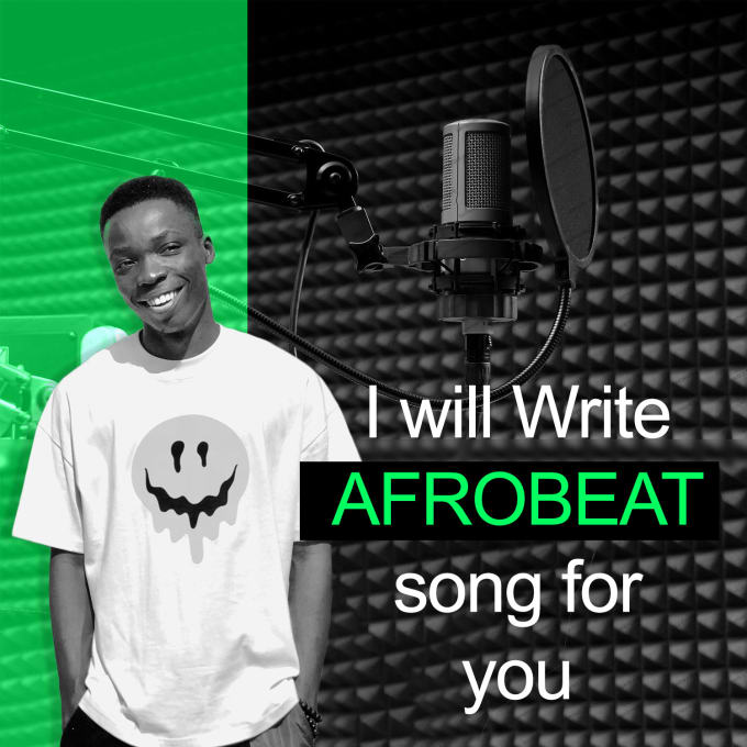 Bestseller - write afrobeat song for you songwriting lyrics