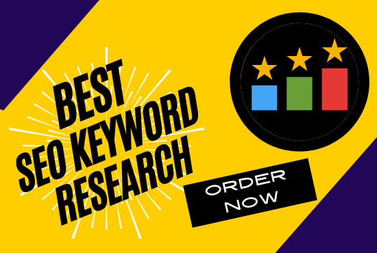 Gig Preview - Best SEO keyword research for your website ranking