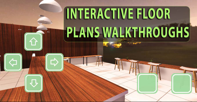 Gig Preview - Make interactive floor plans walkthroughs