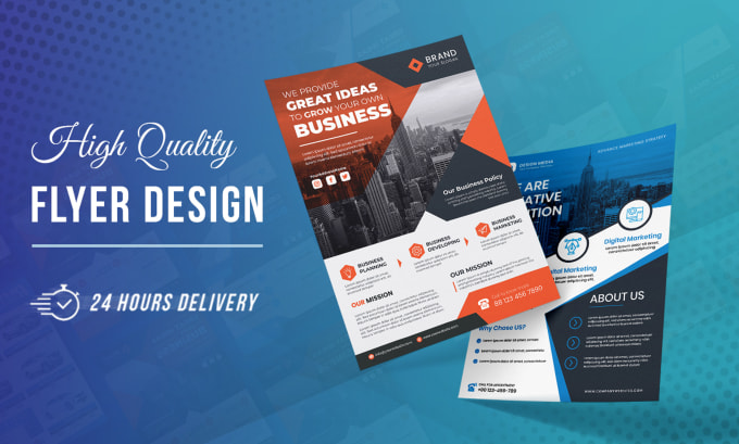 Gig Preview - Design modern flyer, one pager, sell sheet, and price list