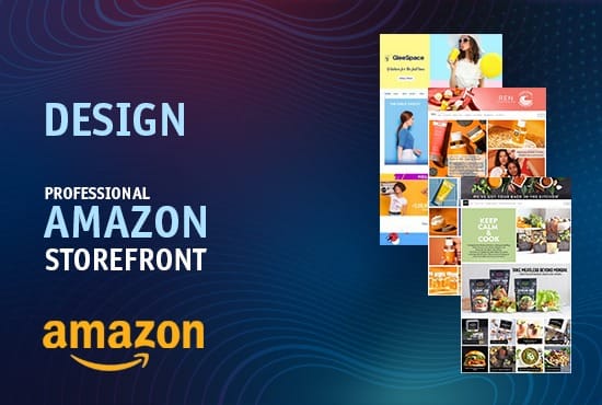 Gig Preview - Create amazon storefront design or brand store