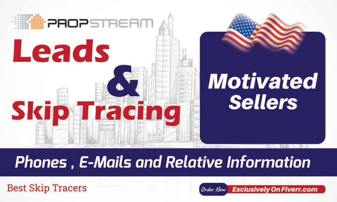 Gig Preview - Extract motivated seller real estate leads with skip tracing