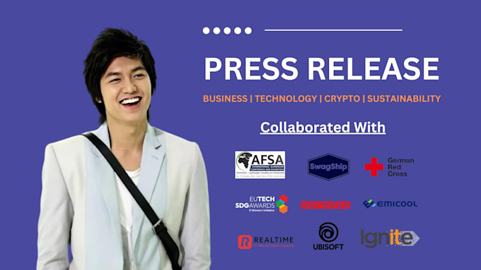 Gig Preview - Write business press releases, technology, sustainability, crypto