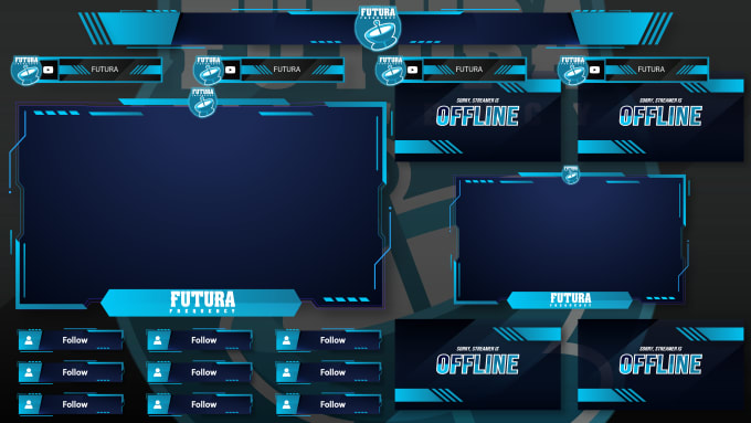 Gig Preview - Create awesome animated twitch overlay